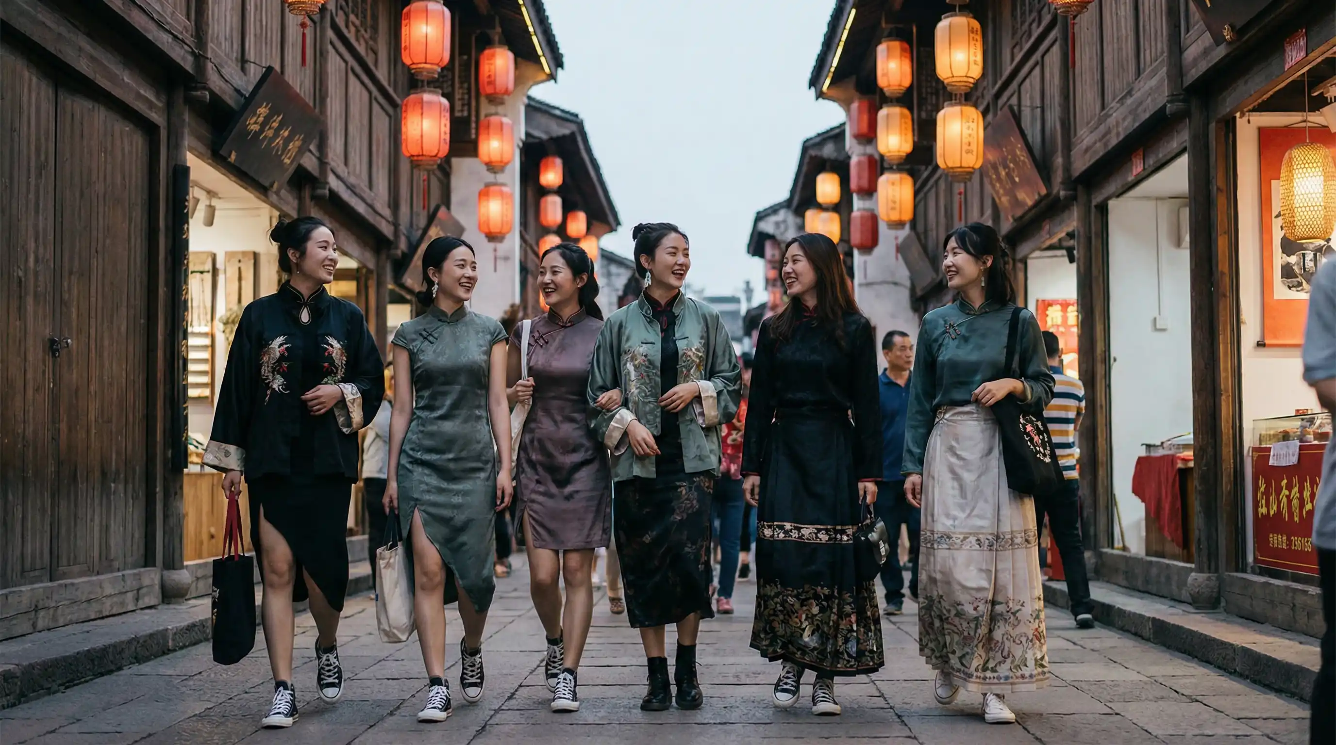 禁忌女孩泰剧在线观看免费 新中式时尚穿搭街拍